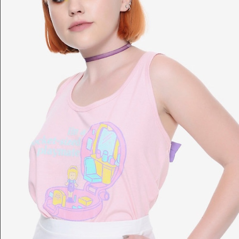 Polly Pocket Pocket Sized Playmate Bow Tank